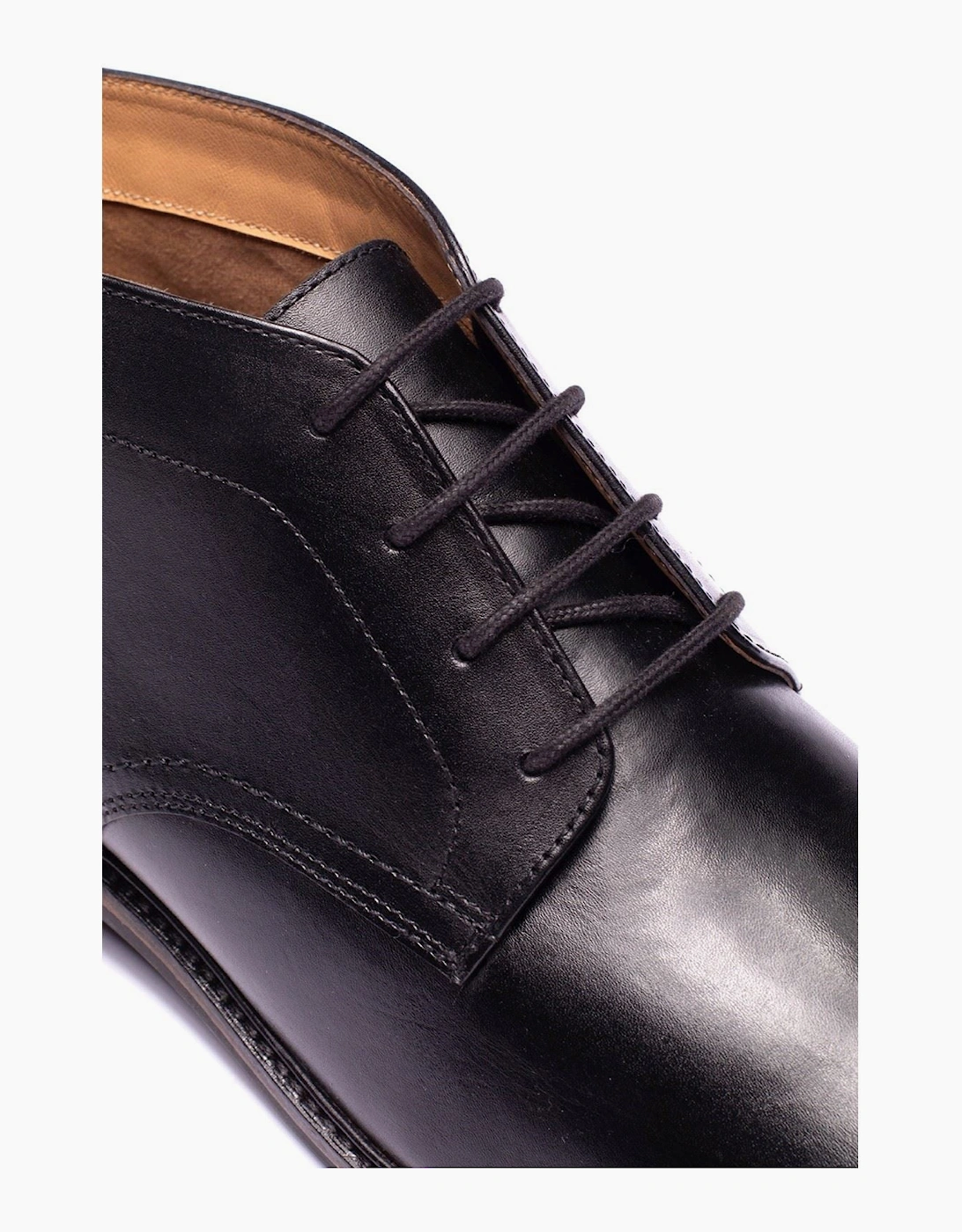 Base London Belgrave Leather Men's BLACK Ankle Boots
