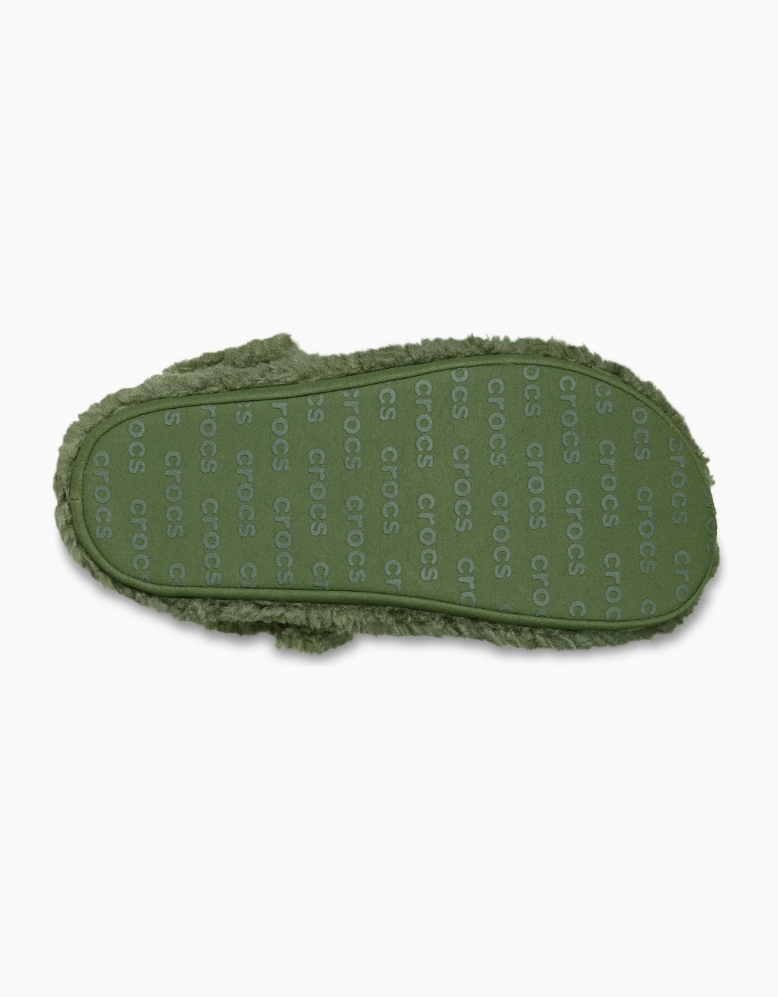 Crocs Classic Cozzzy Polyester Men's Army Green Slippers