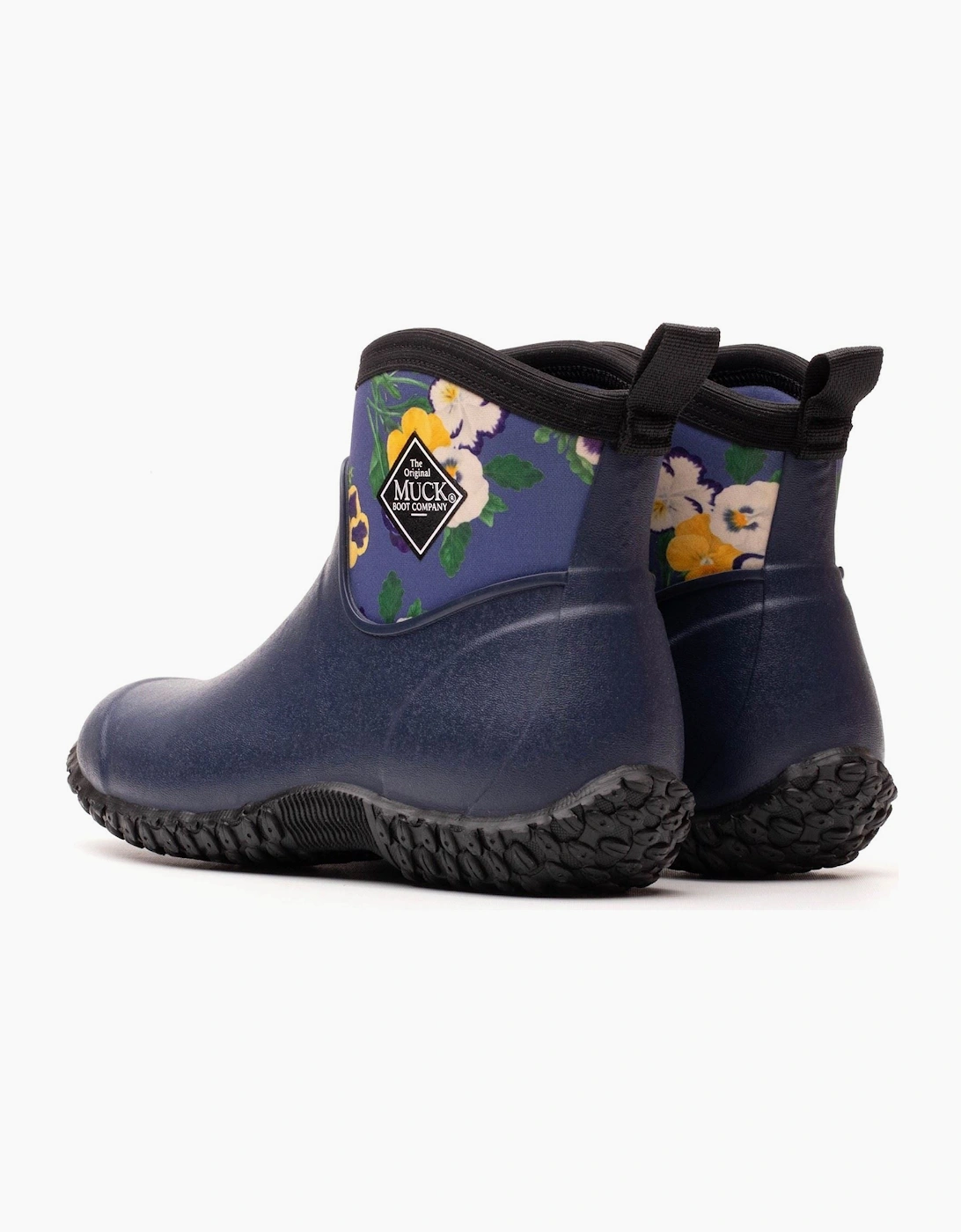 Muck Boots Muckster II Ankle Rubber Women's Navy Wellington Boots
