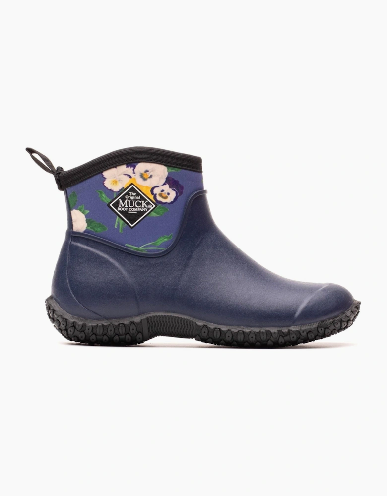 Muck Boots Muckster II Ankle Rubber Women's Navy Wellington Boots