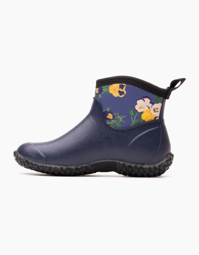 Muck Boots Muckster II Ankle Rubber Women's Navy Wellington Boots