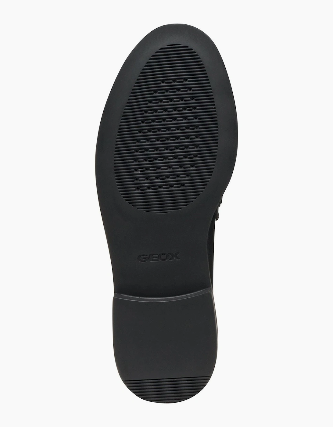 Geox D Serilda E Leather Women's Black Moccasins Shoes
