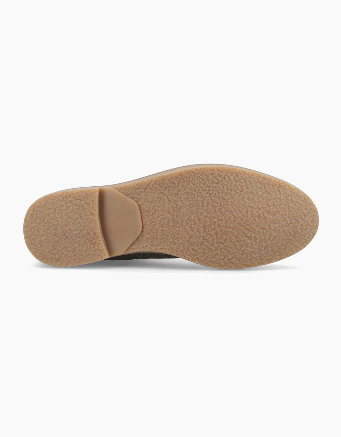 Hush Puppies Gareth Chelsea Leather Men's Khaki Boots