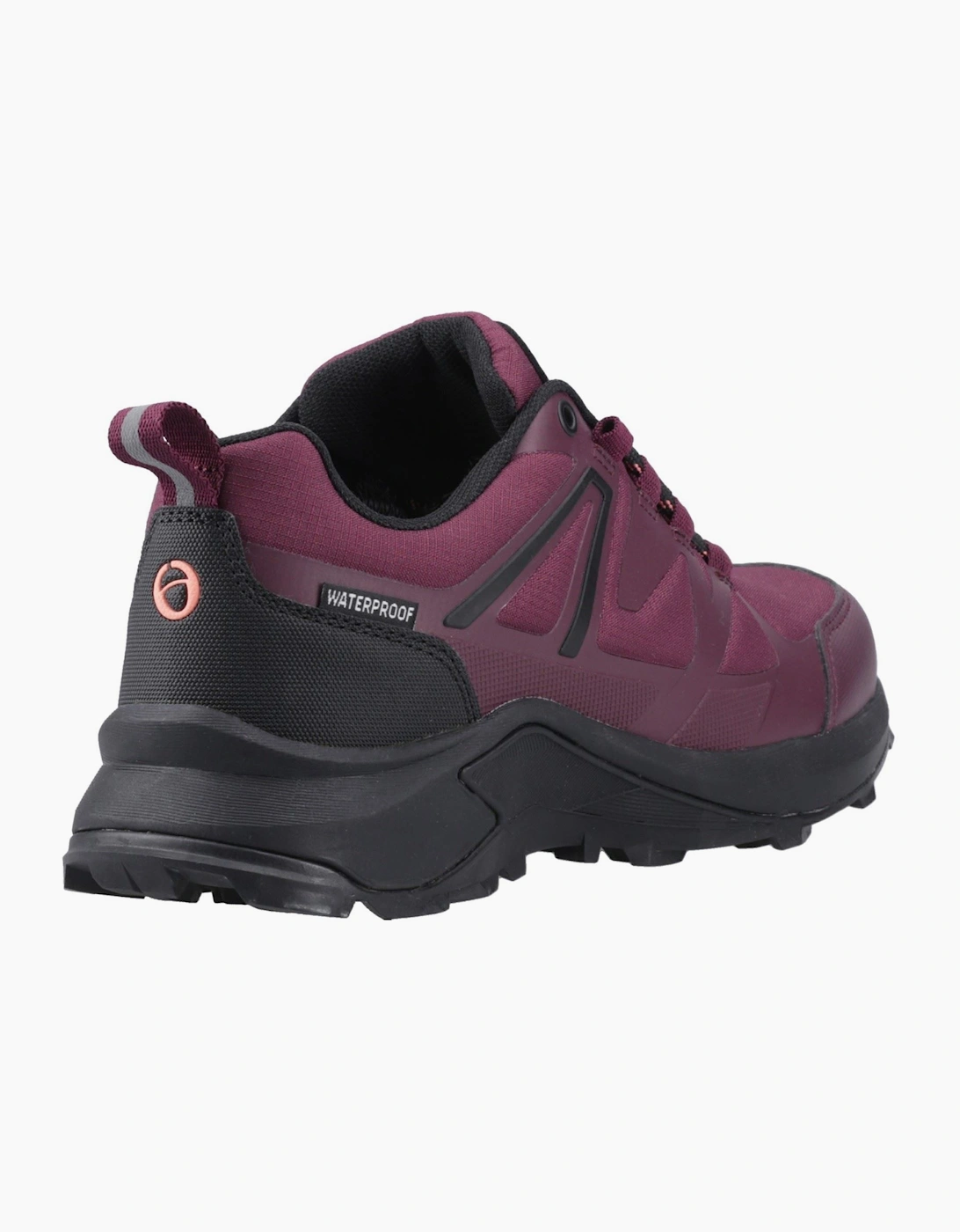 Cotswold Horton Low Textile Women's Burgundy Hiking Shoes