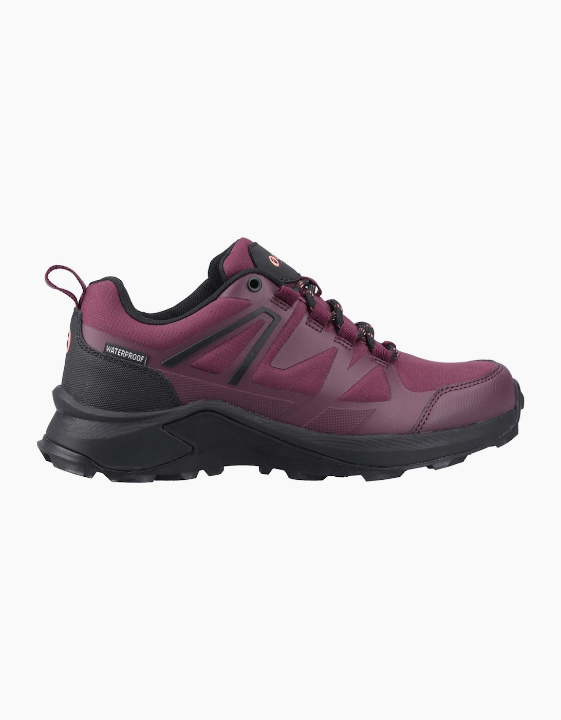 Cotswold Horton Low Textile Women's Burgundy Hiking Shoes