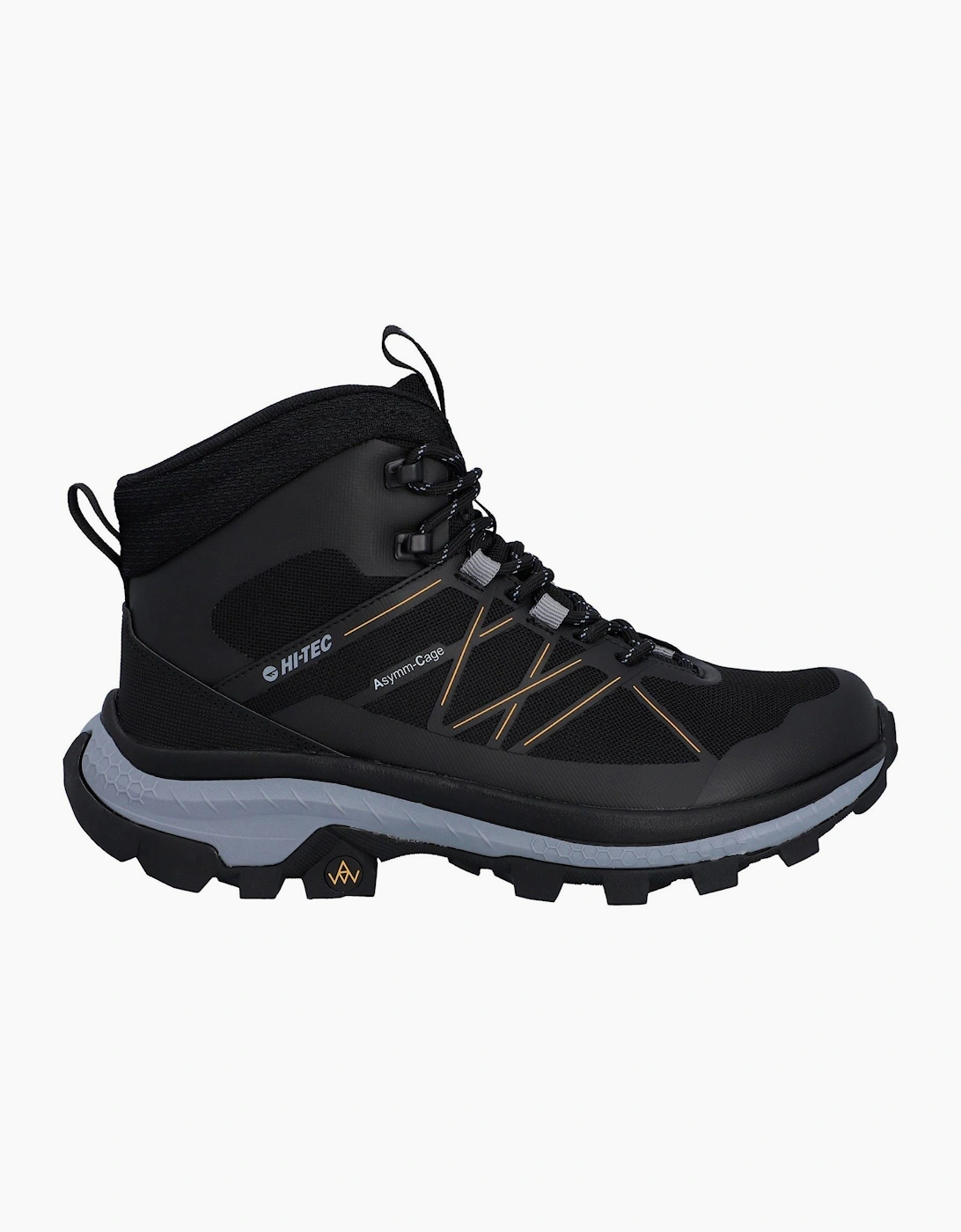 Hi-Tec Infuse Mid Polyester Women's Black/Artisans Gold Hiking Boots