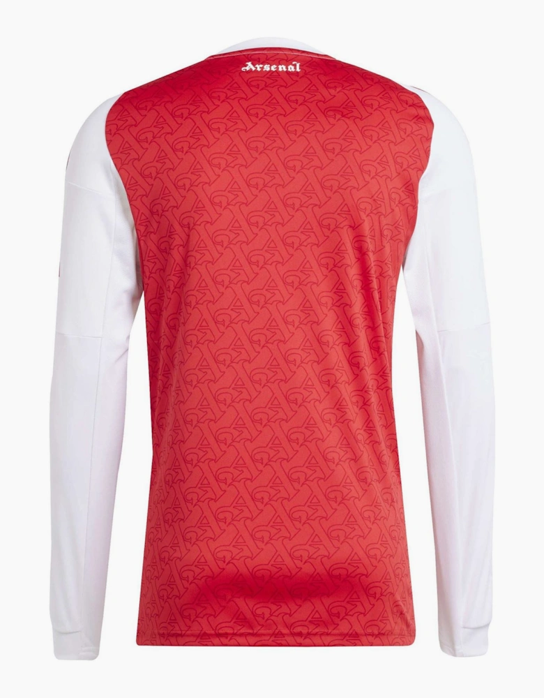 Arsenal Printed Logo Crew Neck Long Sleeve Jersey
