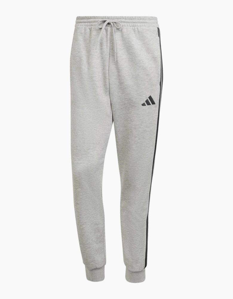 Fleece Tapered Cuff 3 Stripes Joggers