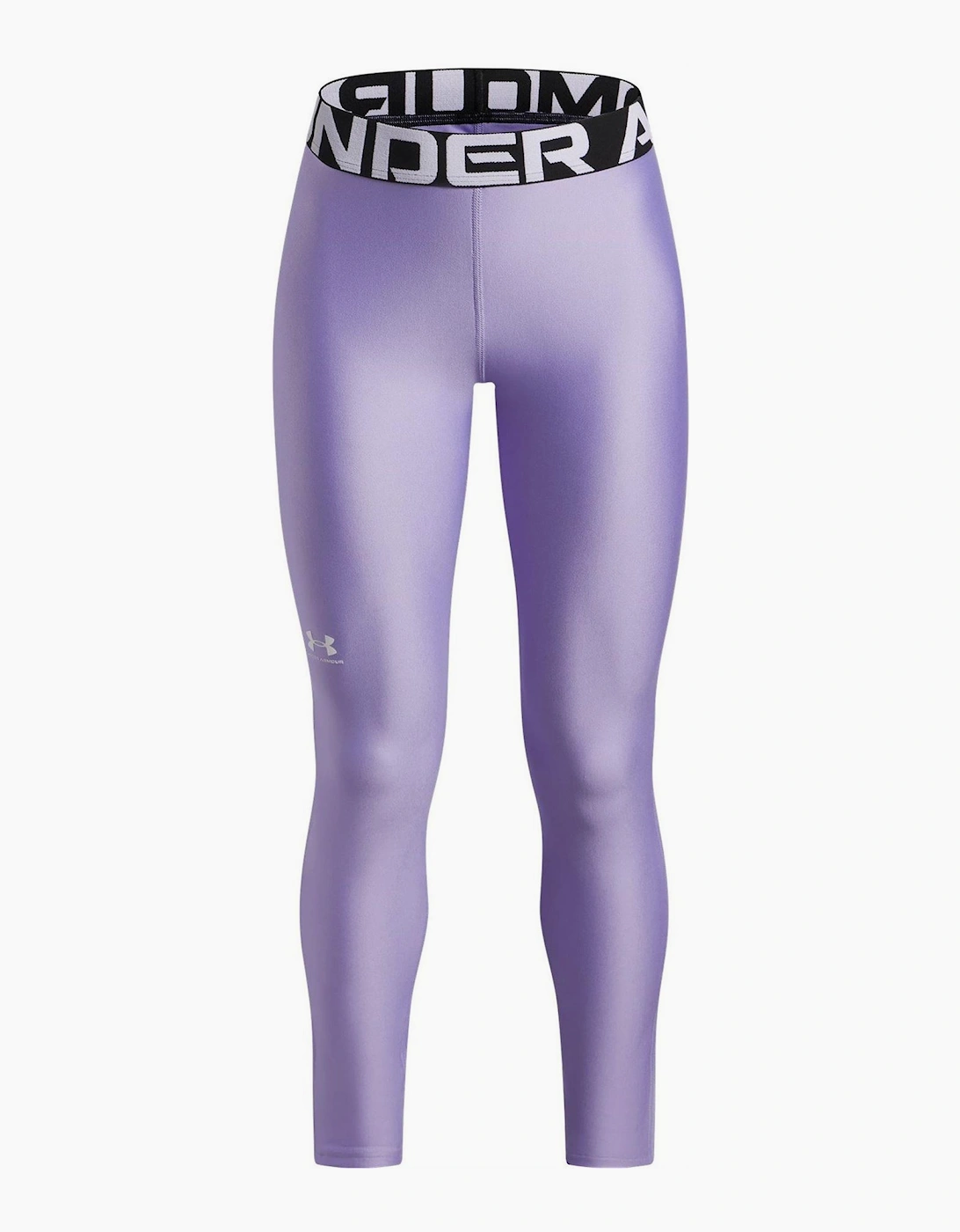 Under Armour Under Armour Girl's Solid Patterned Shapewear Leggings - Purple