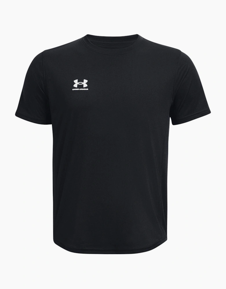 Boys Bold Logo Crew Neck Short Sleeve Jersey T-Shirt