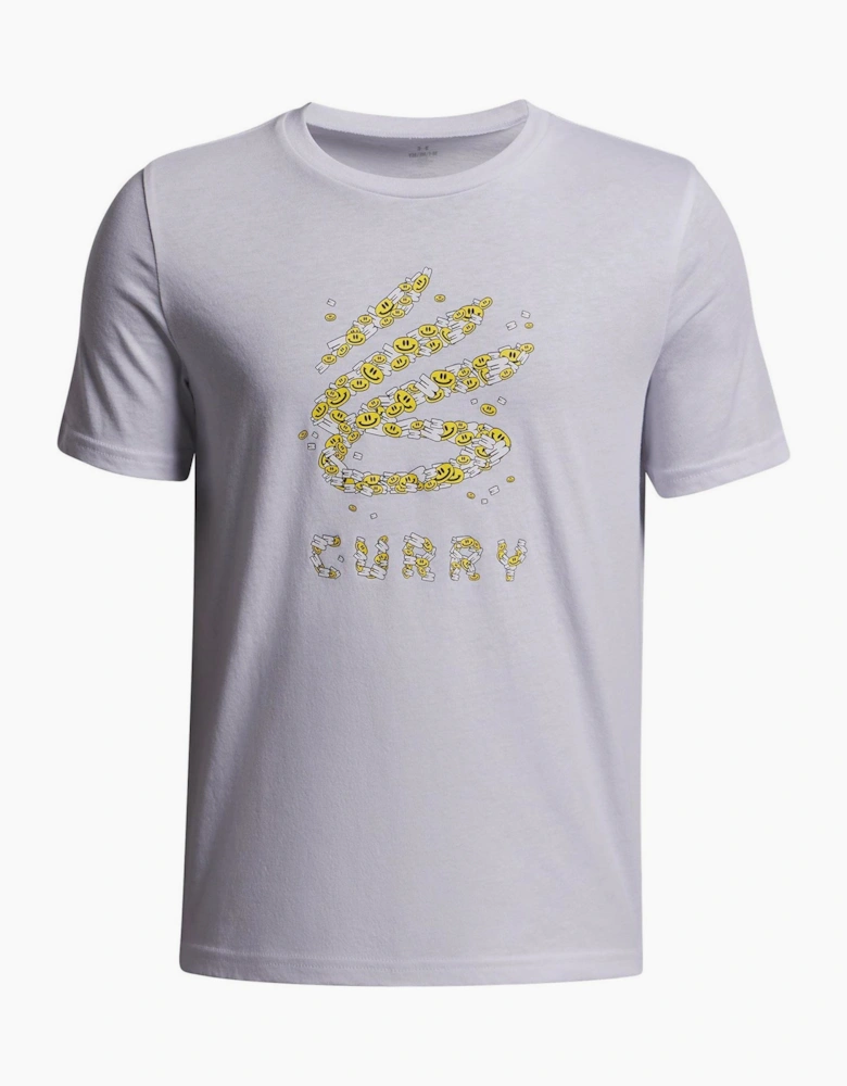 Curry Crew Neck Short Sleeve Jersey T-Shirt