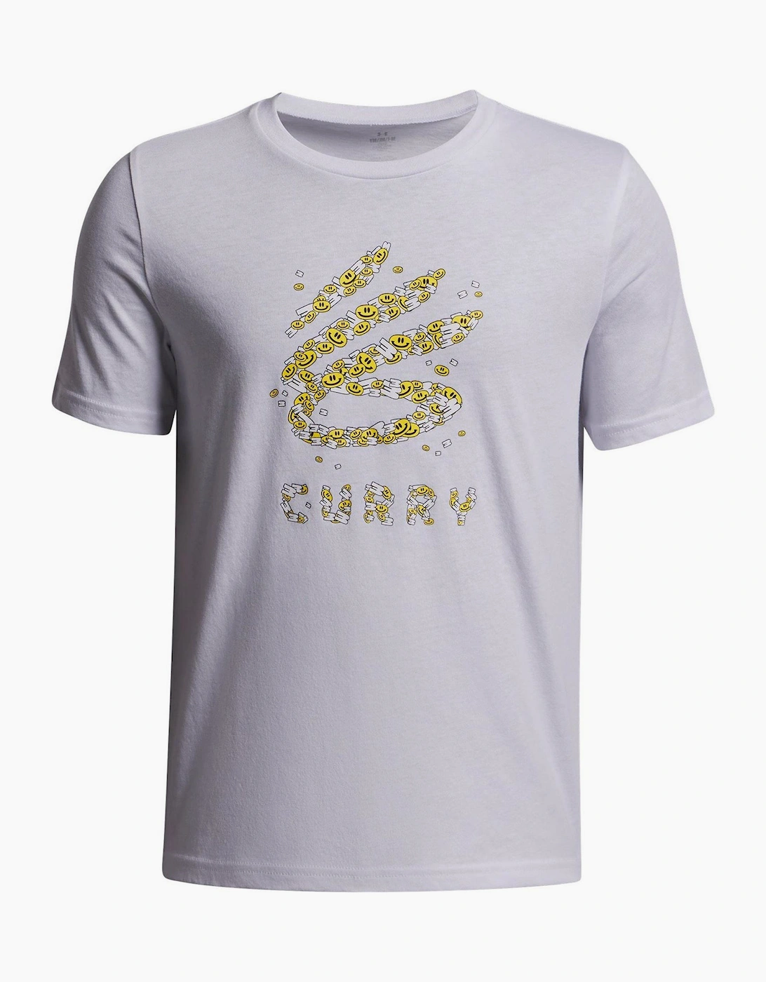 Curry Crew Neck Short Sleeve Jersey T-Shirt, 3 of 2