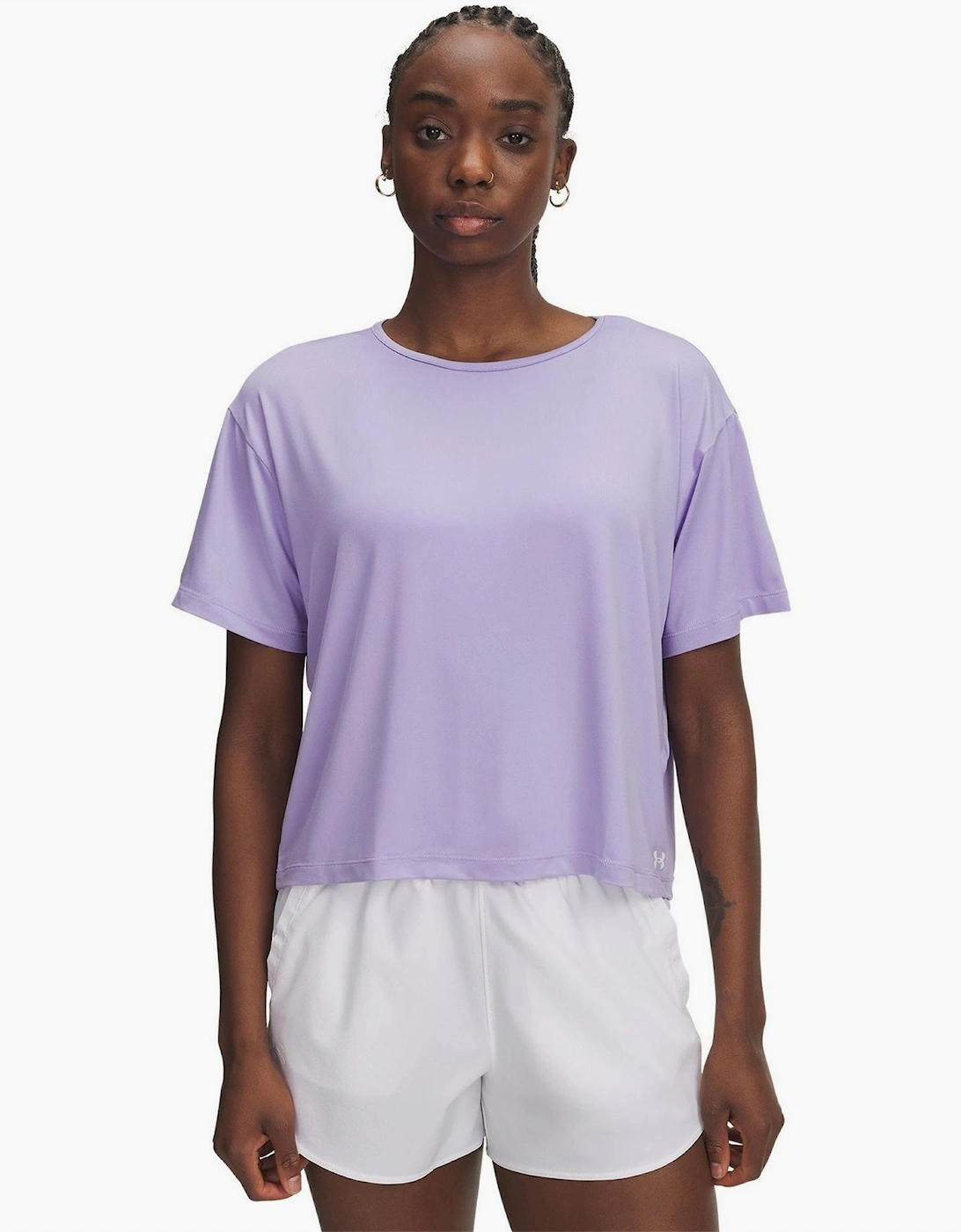 Womens Armour Motion Ss Gym Top