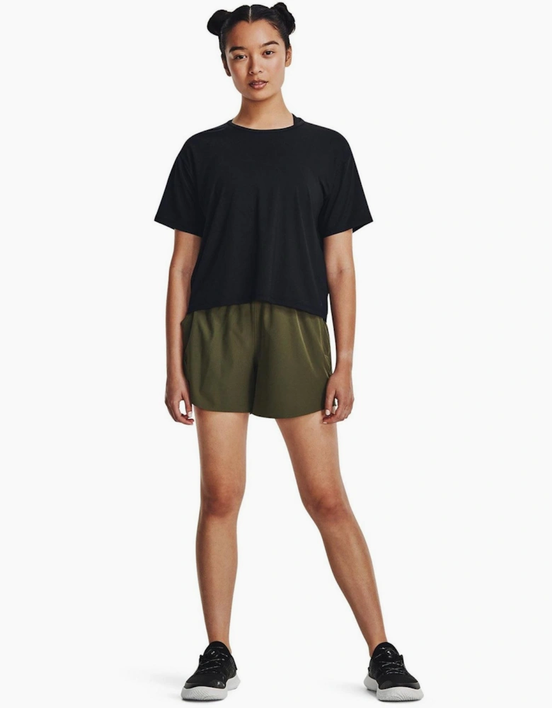Womens Armour Motion Ss Gym Top