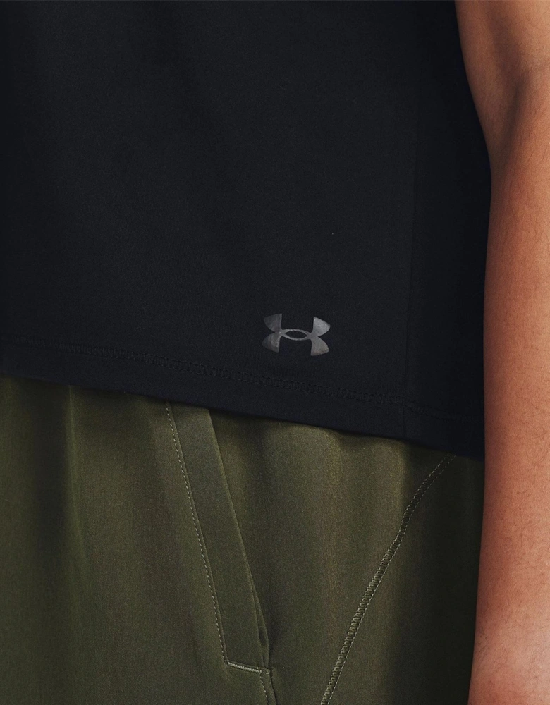 Womens Armour Motion Ss Gym Top