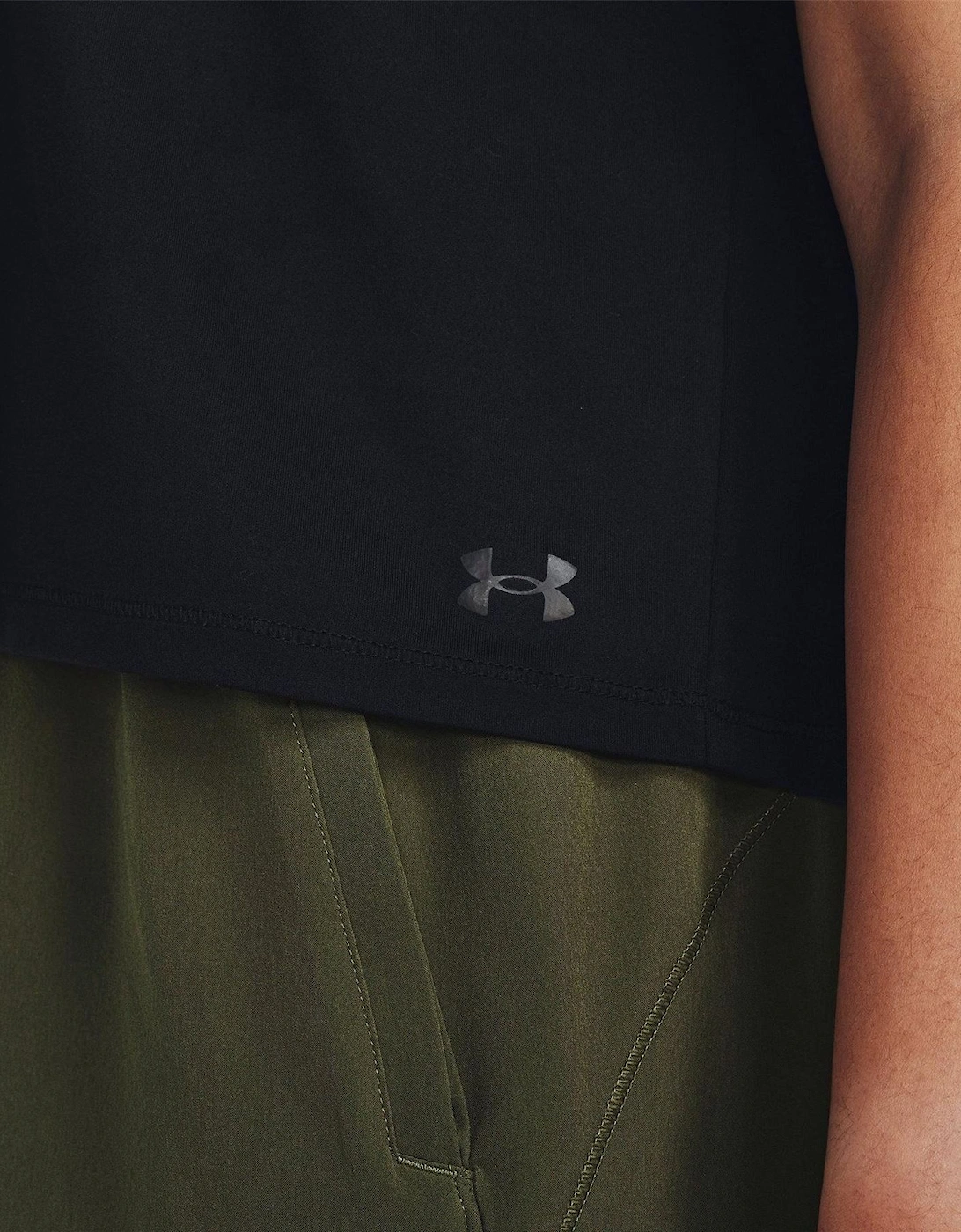 Womens Armour Motion Ss Gym Top