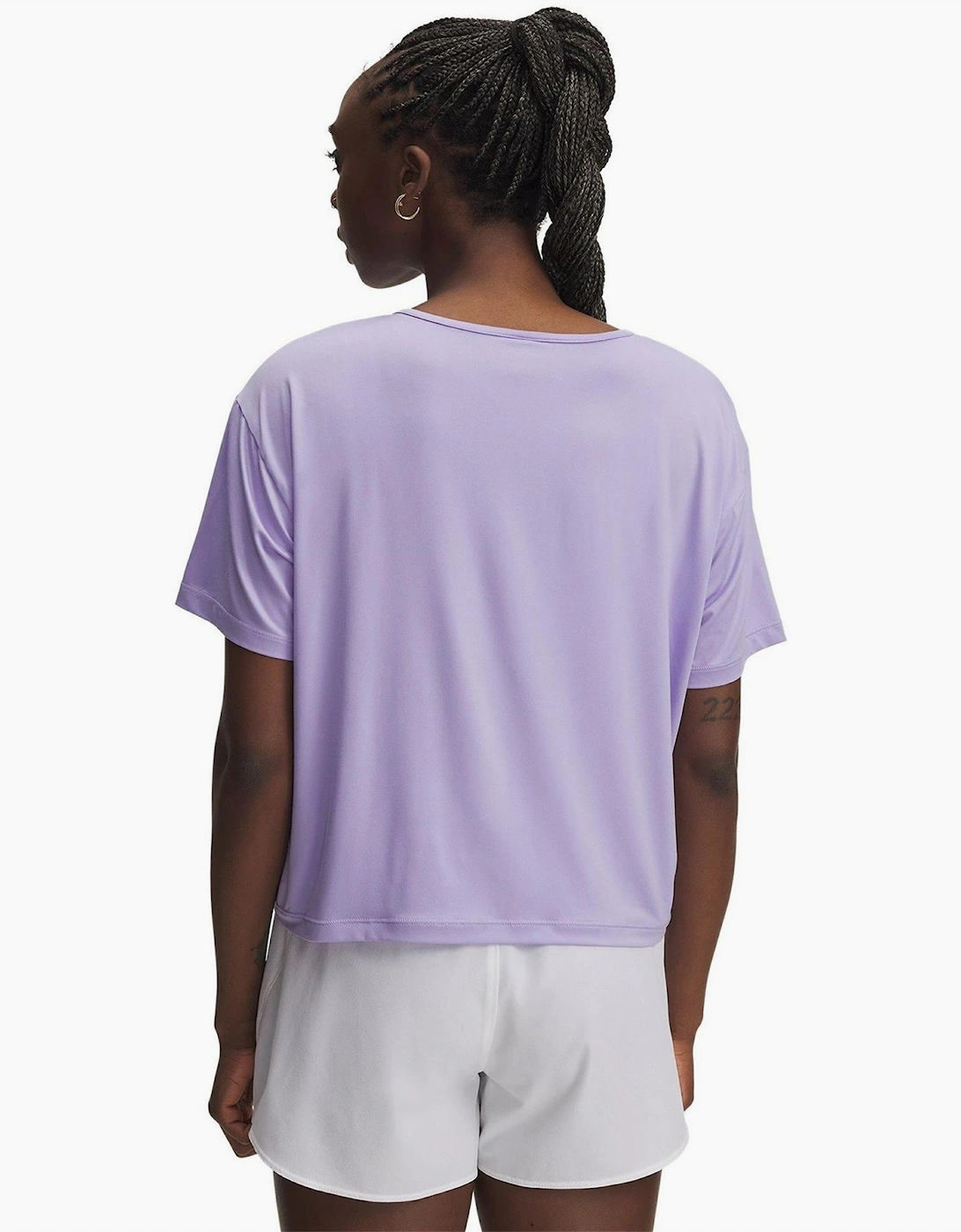 Womens Armour Motion Ss Gym Top