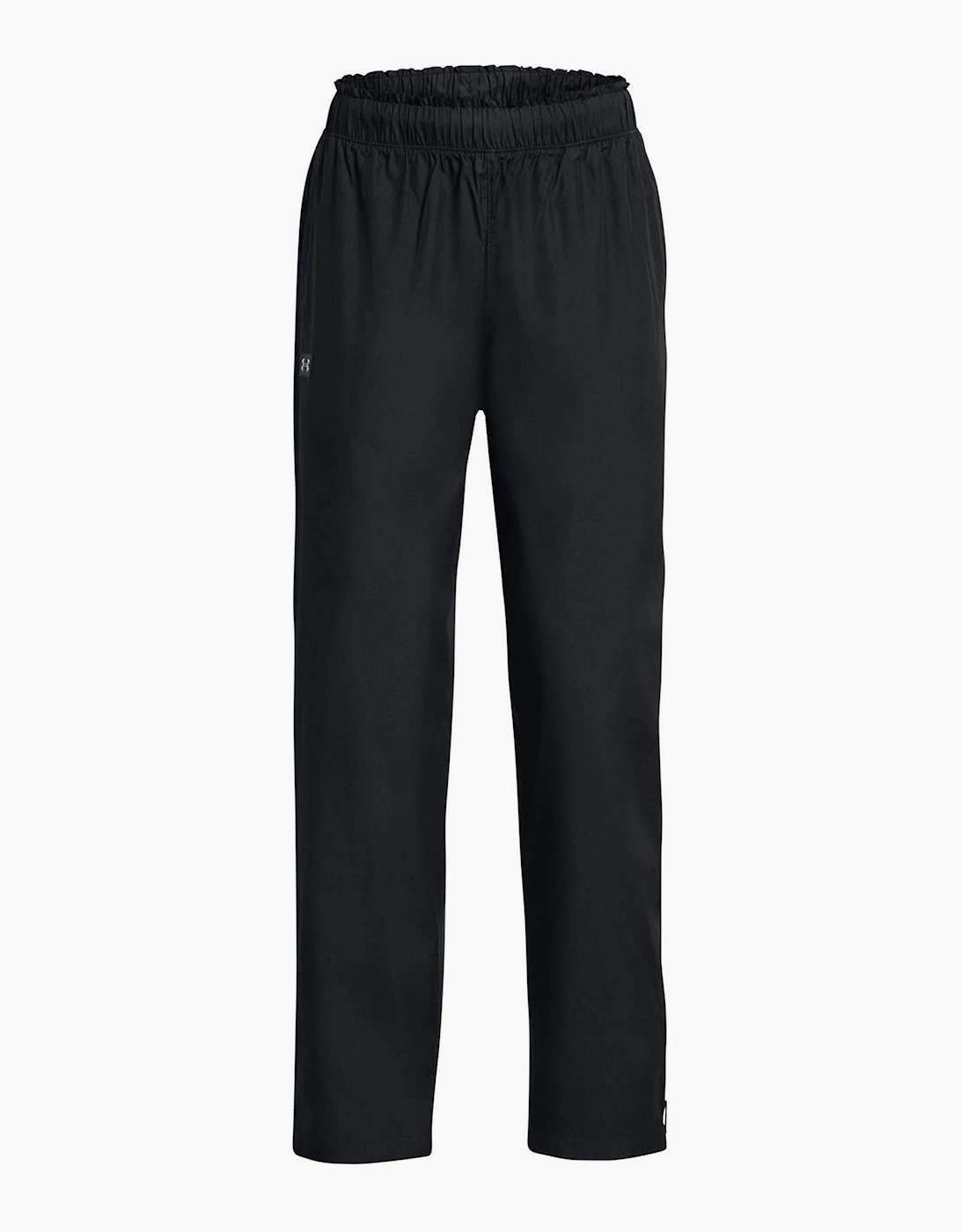 Under Armour Unisex Black Rush Os Wvn Pant - Size 14/30In