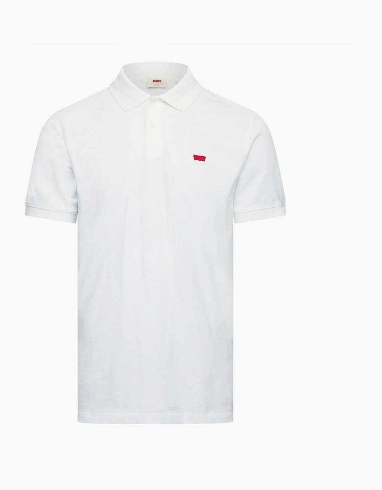 Slim Housemark Polo Bright Whi