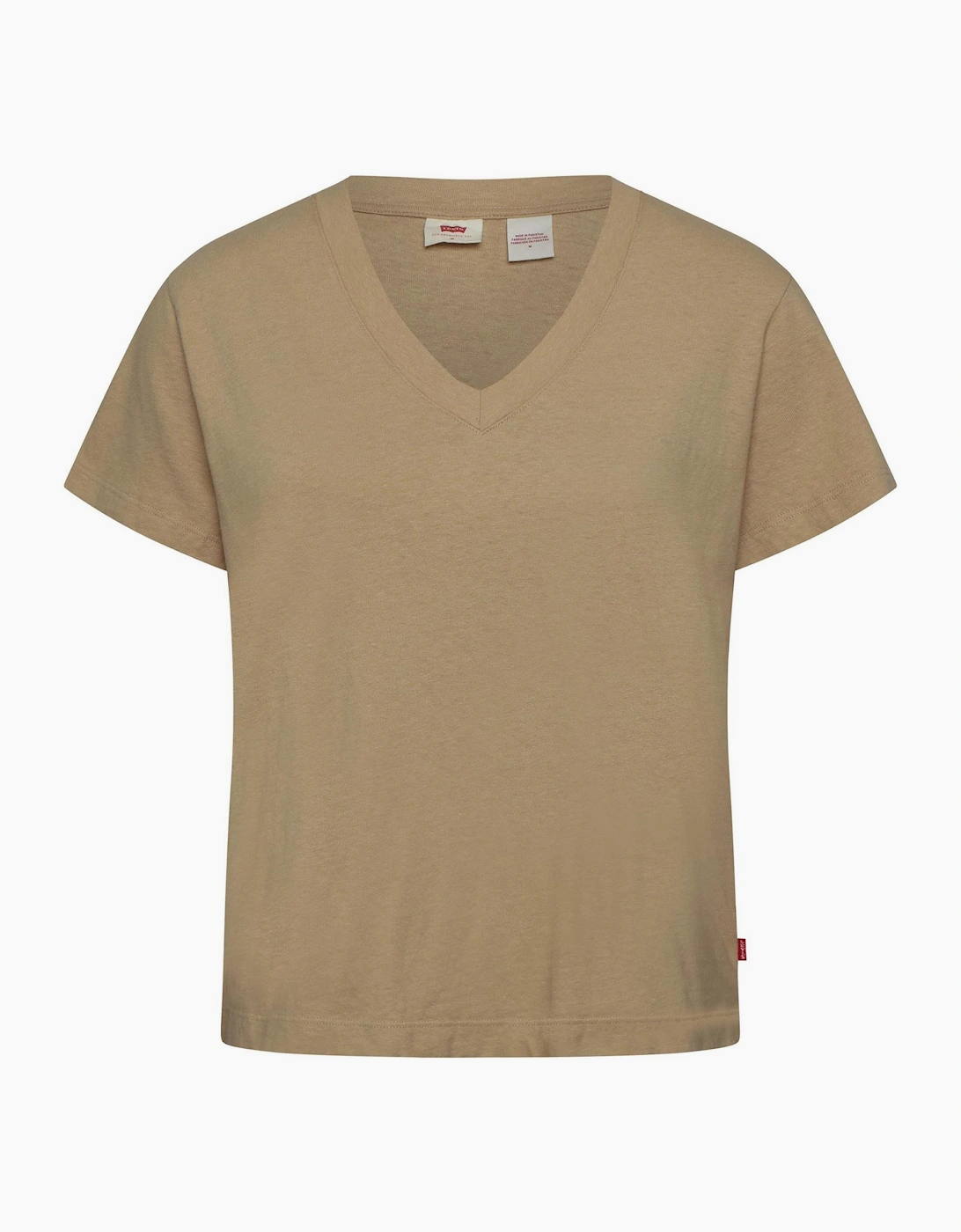 Boxy Vneck Tee