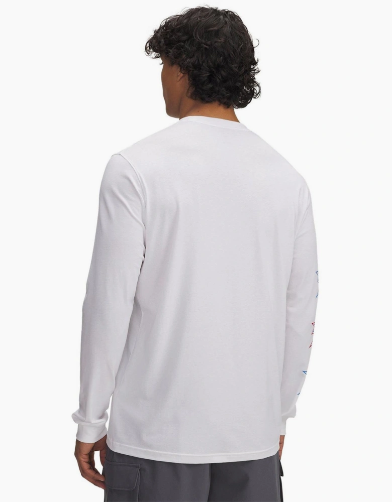 60 40s Stacked Stars Long Sleeve T-Shirt
