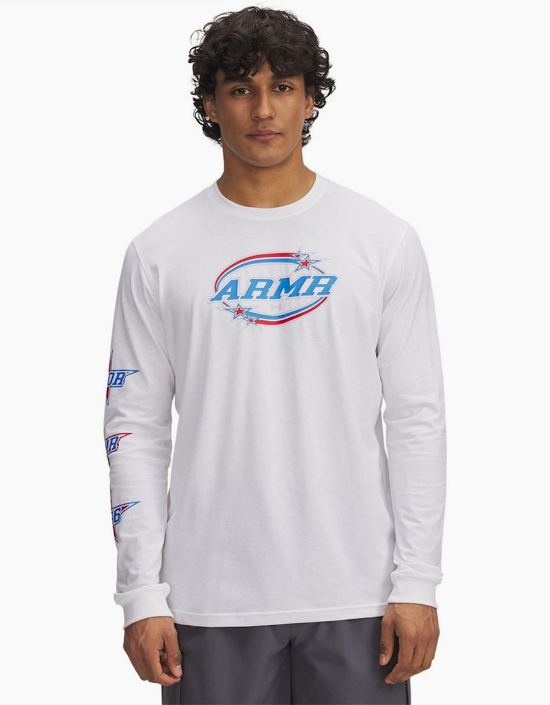 60 40s Stacked Stars Long Sleeve T-Shirt