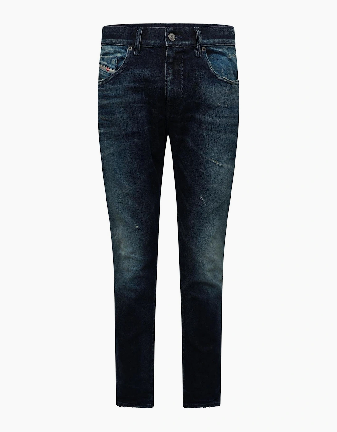 Diesel Men's Blue 2019 D Strukt Slim Fit Jeans - Size: 32/30