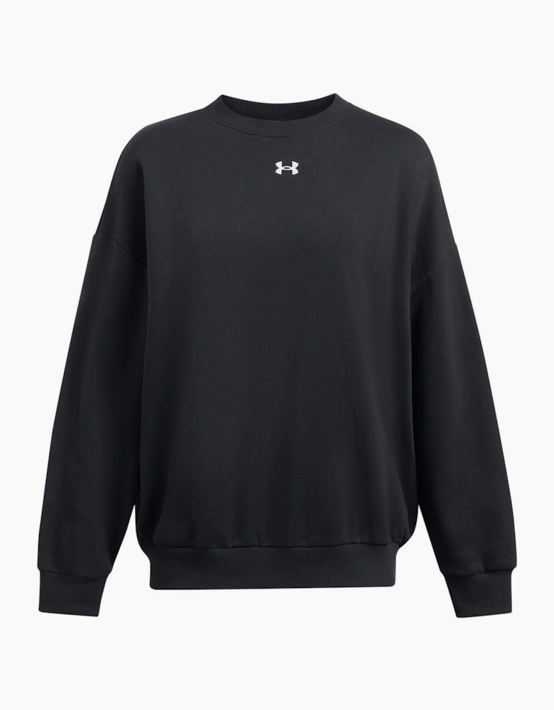 Womens Armour Rival Fleece Os Crew Sweatshirt