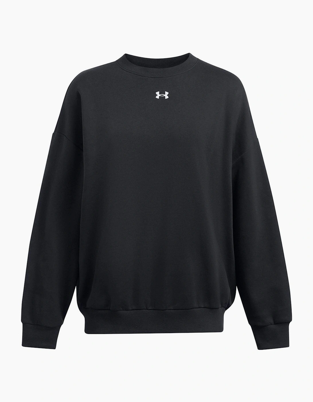 Womens Armour Rival Fleece Os Crew Sweatshirt, 6 of 5