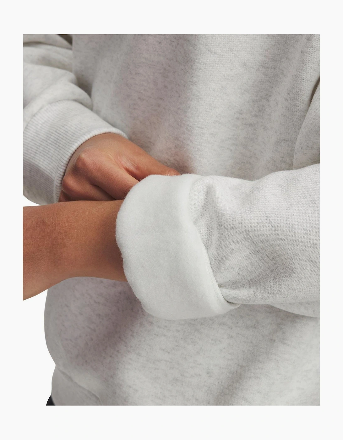 Womens Armour Rival Fleece Os Crew Sweatshirt