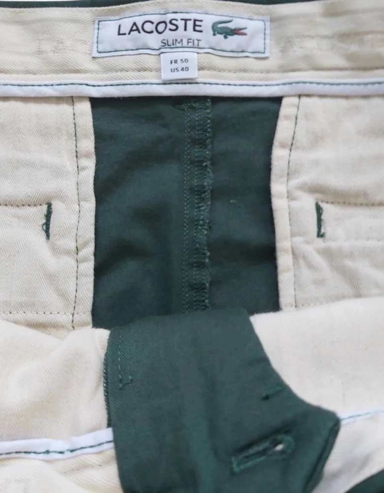 LACOSTE Men's Shorts Slim Fit Casual Half Pant