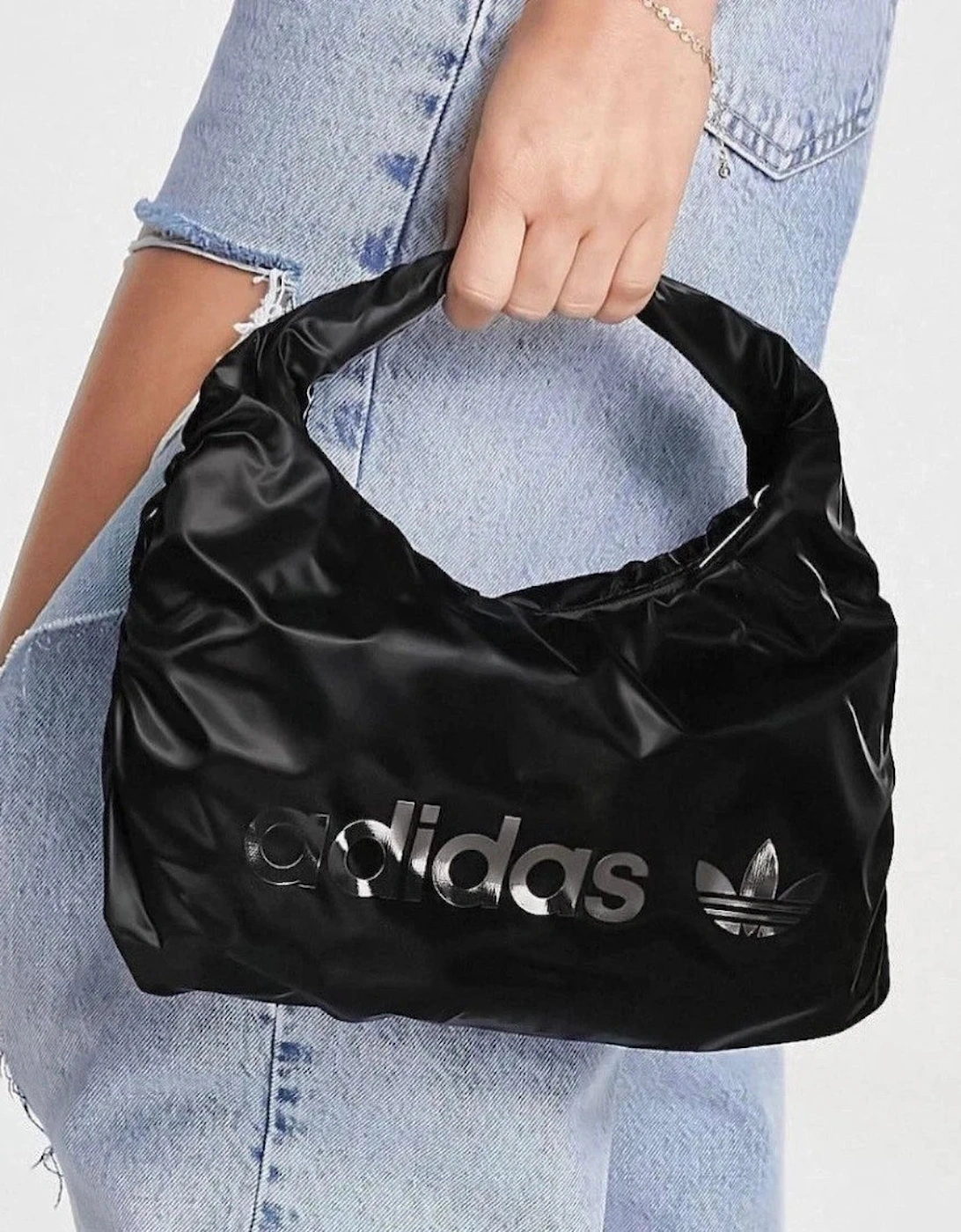 Adidas Originals Womens Mini Satin Shoulder Bag