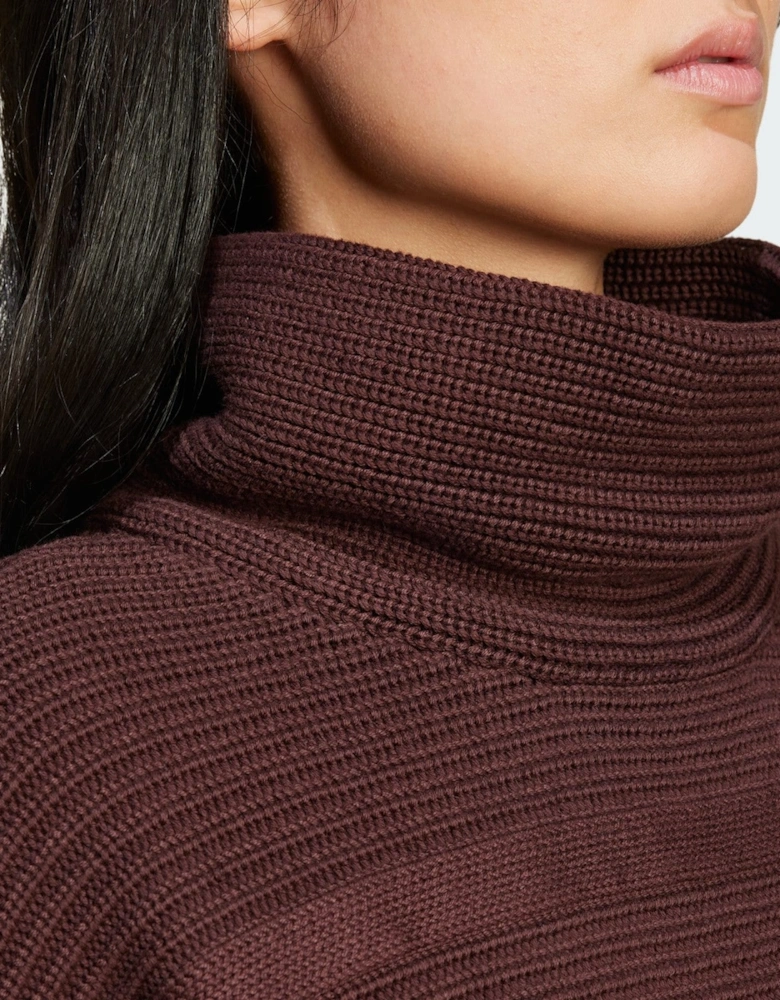 Adidas Originals Premium Oversized Knit Turtleneck Sweater