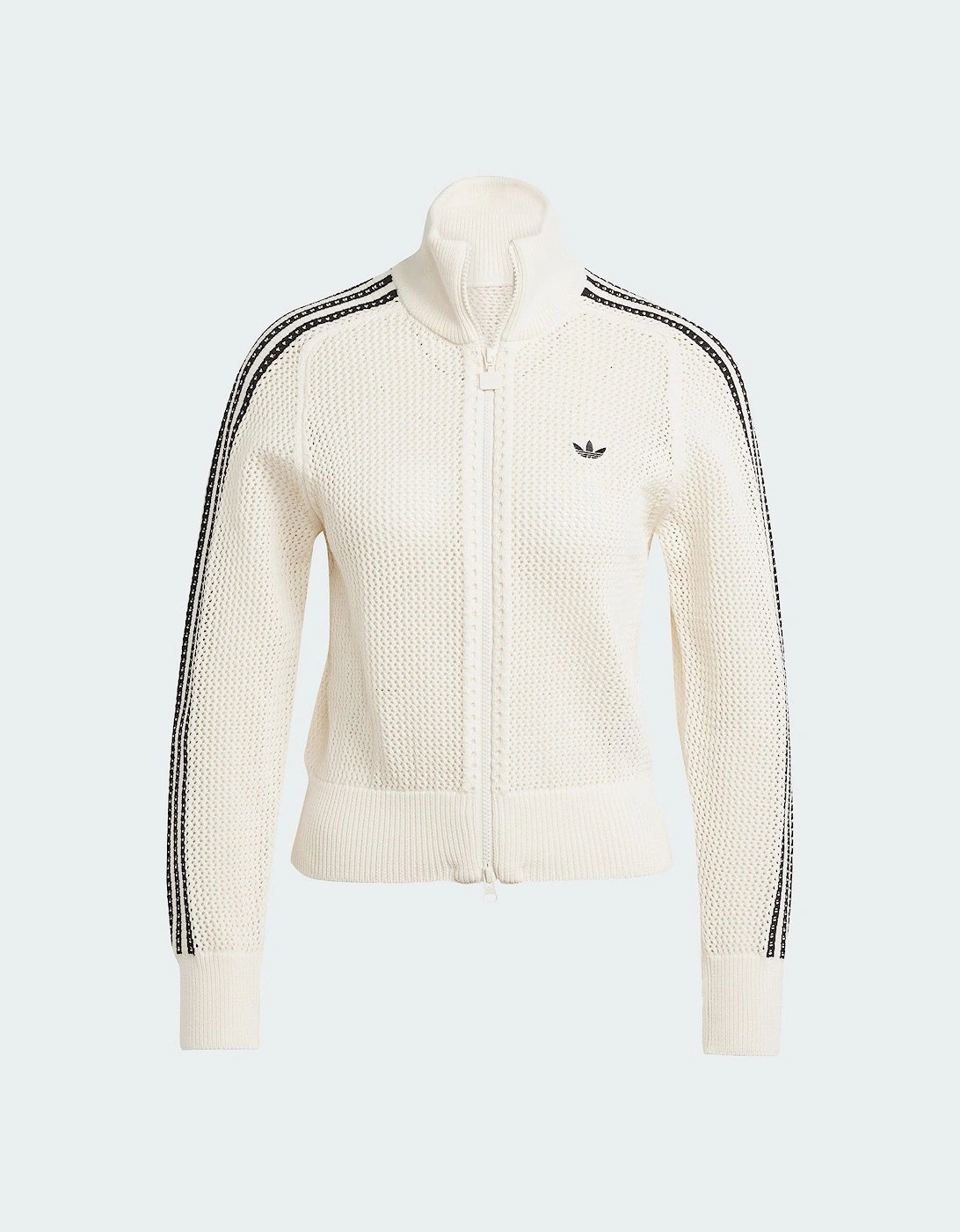 Adidas Originals Premium Crochet Track Top Womens White