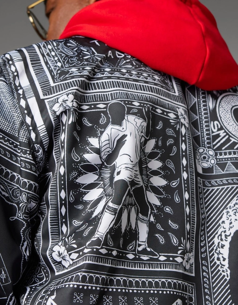 Adidas Arsenal x Ian Wright Mens Reversible Anthem Jacket