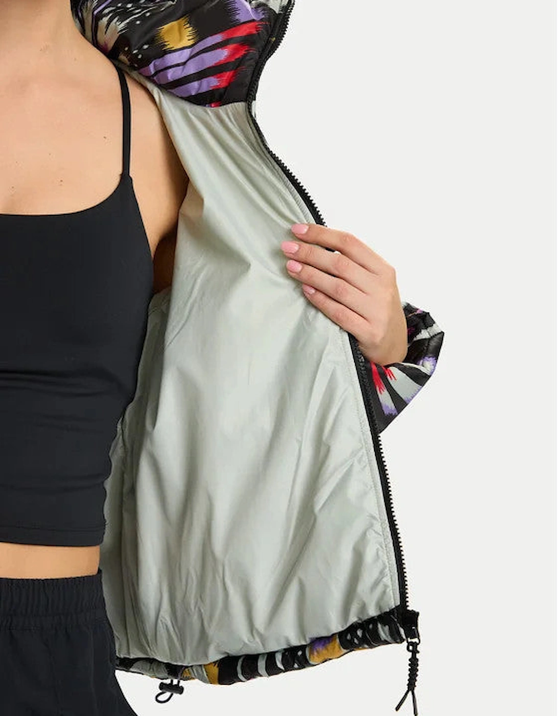 Adidas x FARM Rio Womens Quilted Puffer Jacket