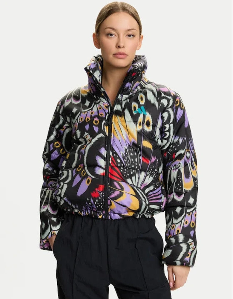 Adidas x FARM Rio Womens Quilted Puffer Jacket