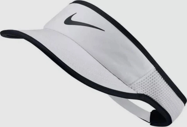 Nike Dri-Fit Ace Visor Swoosh Cap White M/L