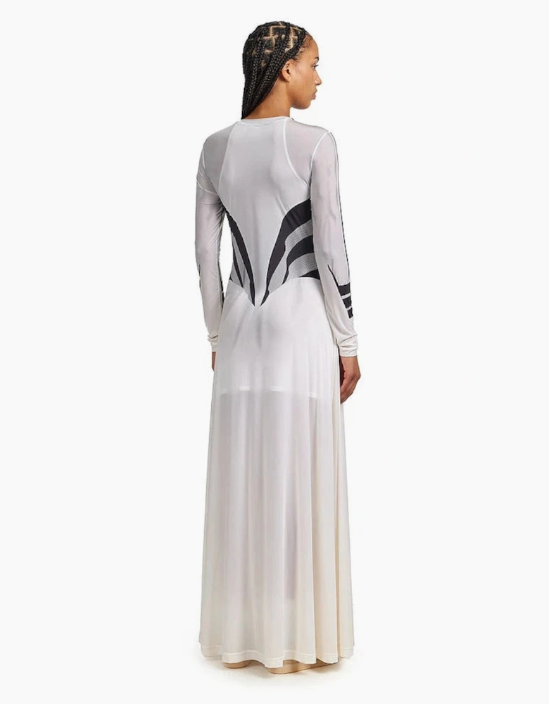 Adidas Originals Womens Atlanta Sublimation Print Maxi Dress