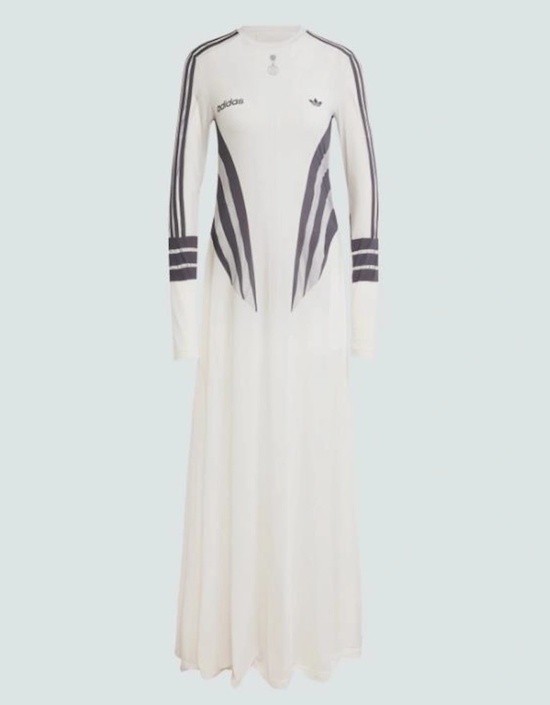 Adidas Originals Womens Atlanta Sublimation Print Maxi Dress
