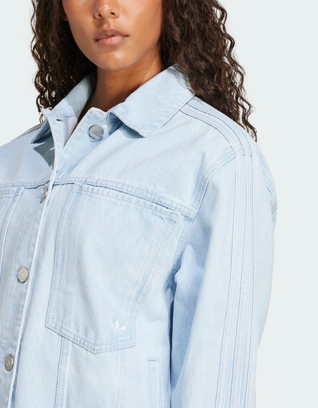 Adidas Originals Womens Premium Essentials Denim Jacket