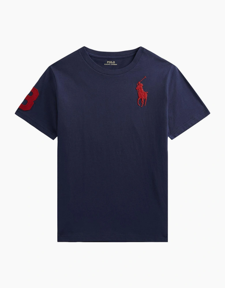 RALPH LAUREN NAVY S/S T SHIRT 32907039