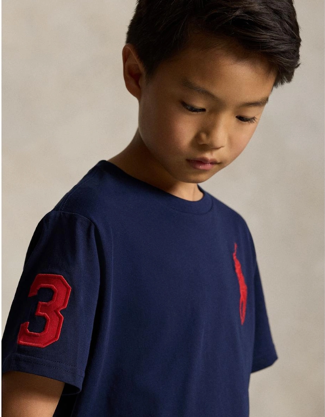 RALPH LAUREN NAVY S/S T SHIRT 32907039