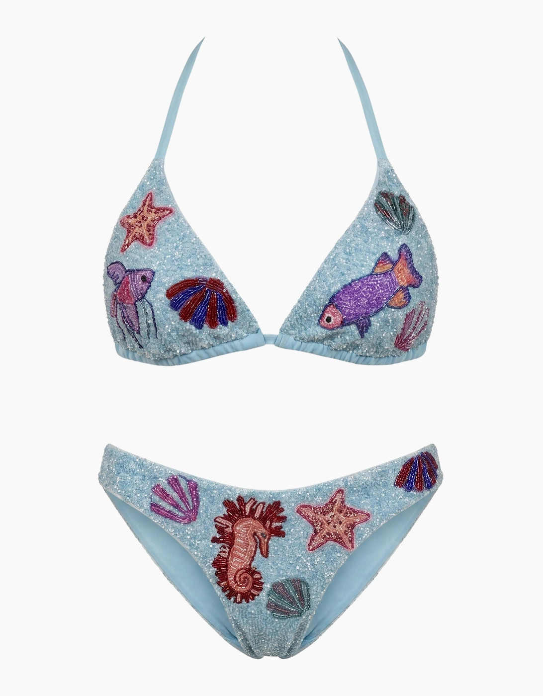 ????? Samaraa Blue Bikini Bottom