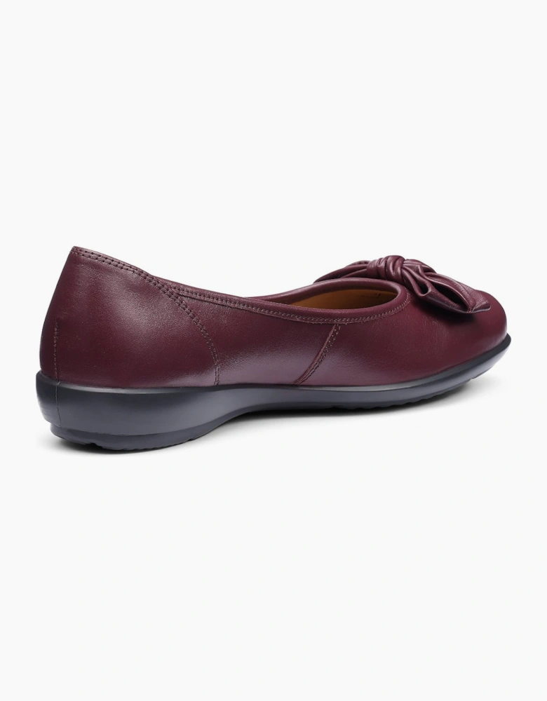 Jewel Womens Wide Ballet Pumps