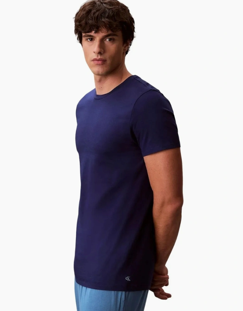 3-Pack Cotton Classics T-Shirts, Blue Combination