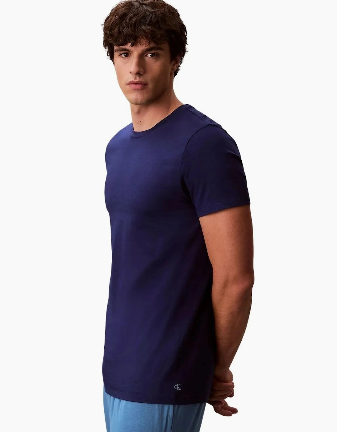 3-Pack Cotton Classics T-Shirts, Blue Combination