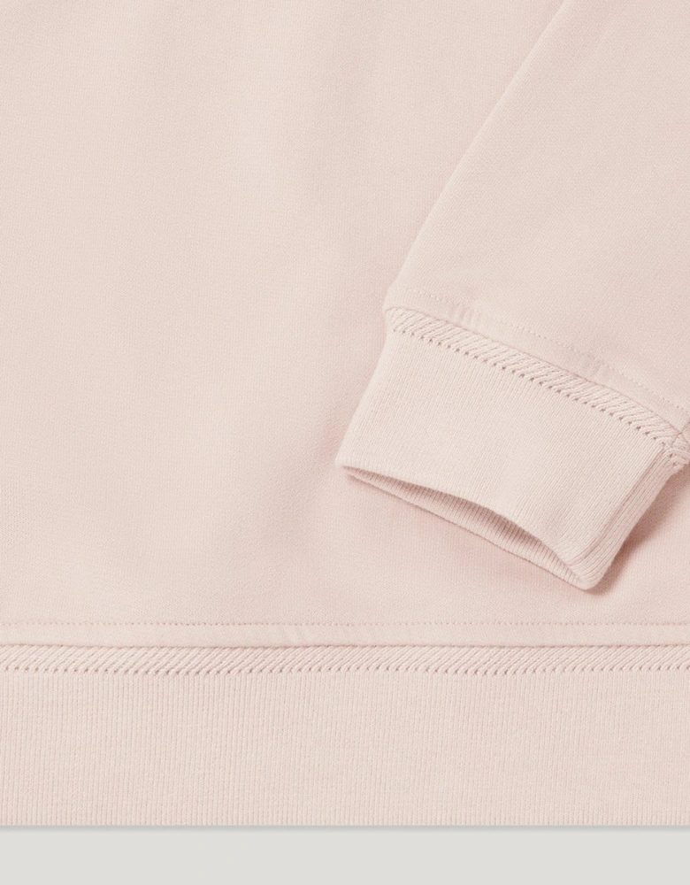 Belstaff Quarter Zip Sweatshirt A1-26 Dusk Pink