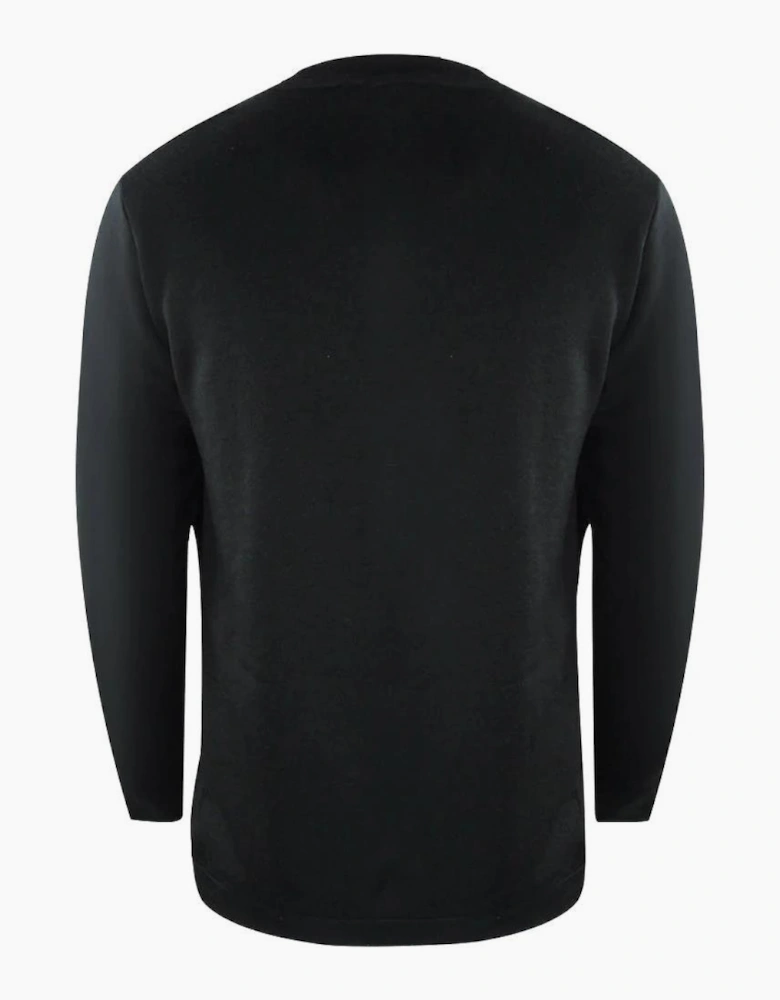 Love Moschino Heart Logo Sweatshirt in Black