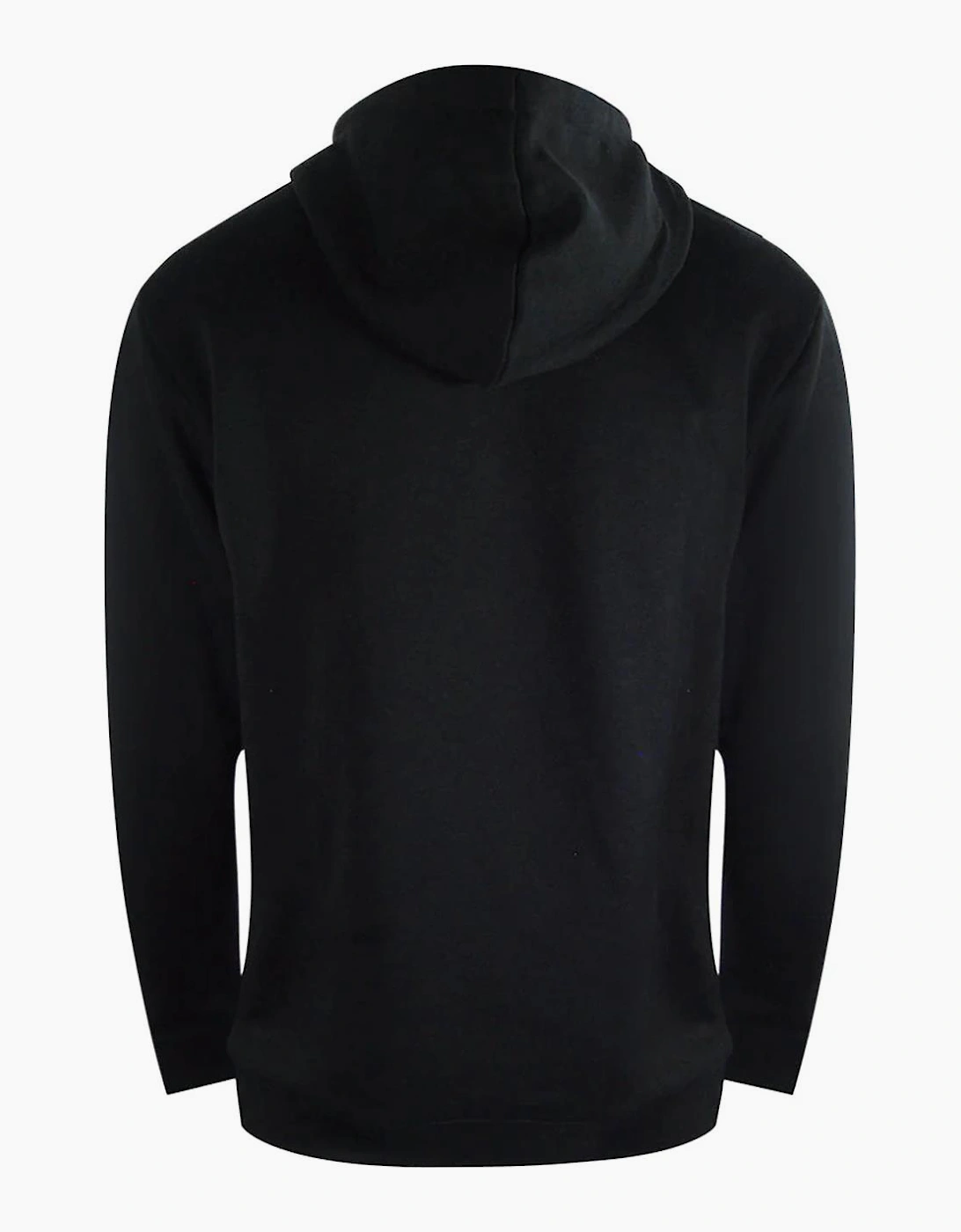 Love Moschino Jumble Logo Hoodie in Black